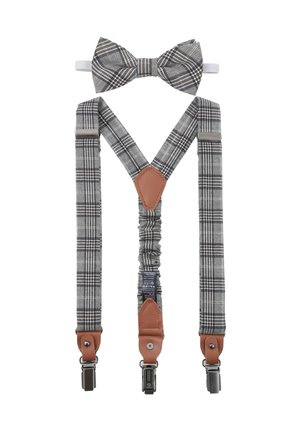 Prince Bow Tie SET - Fliege - grau