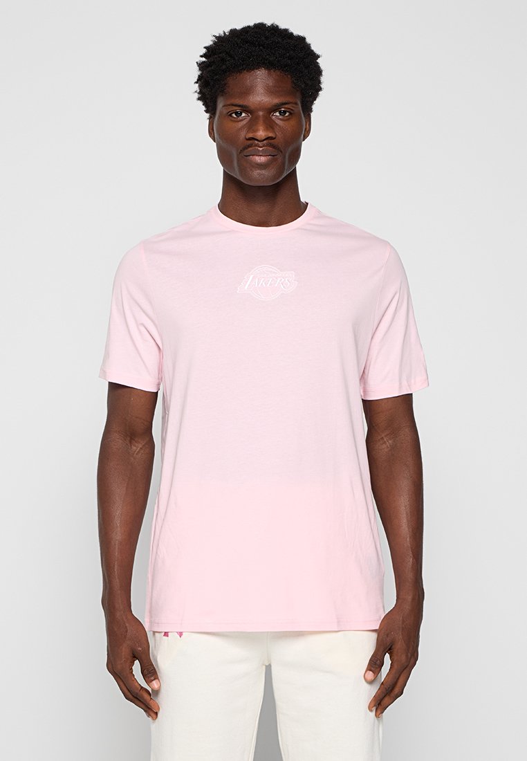 new era T-shirt basic roze
