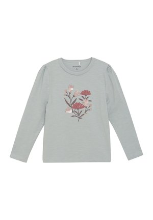 Long sleeved top - puritan gray