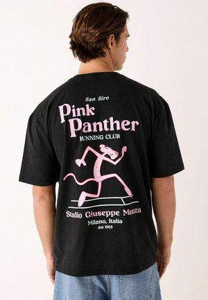 PANTHER LICENCE GRAPHIC - Print T-shirt - black