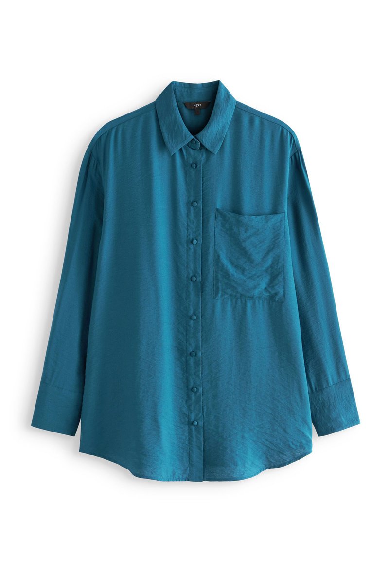 Next Overhemdblouse blauw Next Overhemdblouse blauw