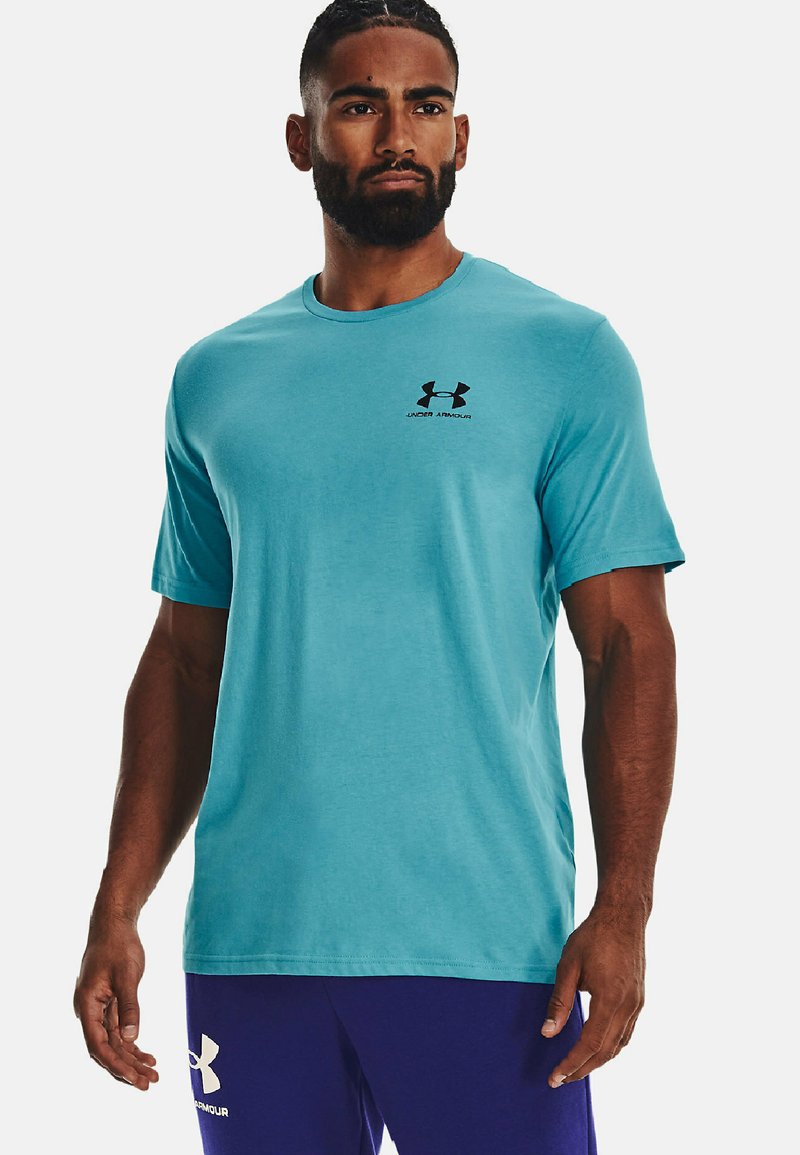 Under Armour SPORTSTYLE Tshirt con stampa glacier blue/blu