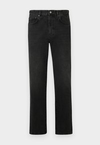 Egyenes szárú farmer - washed black