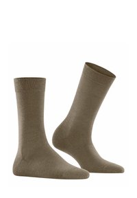FALKE SOFT - Socken - shitake