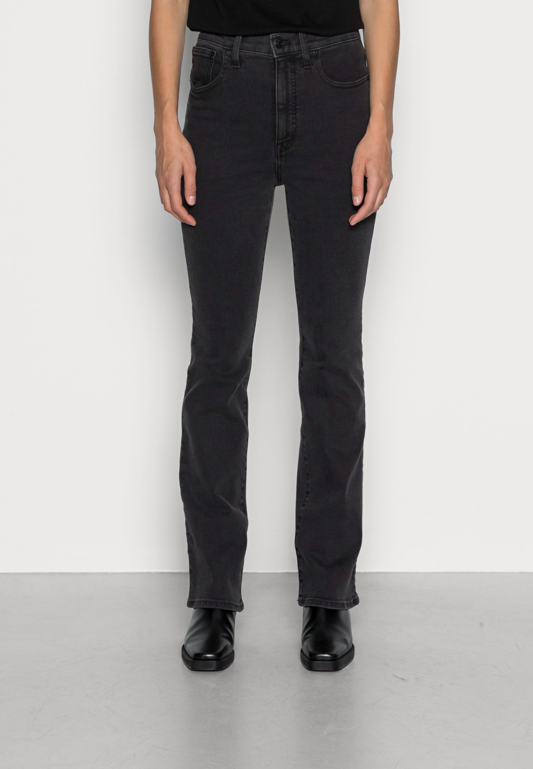 Women SKINNY FLARE BLACK - Flared Jeans Women SKINNY FLARE BLACK - Flared Jeans