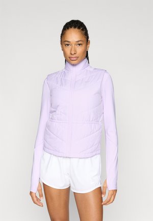 Weste - violet mist/reflective silver-coloured