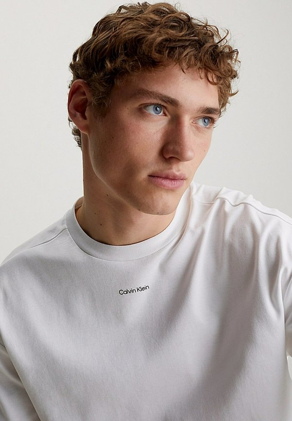 NANO LOGO - Basic T-shirt - bianco4