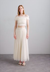 Needle & Thread KISSES ANKLE SKIRT - Jupe longue - cream