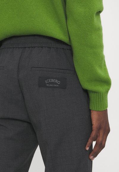 Iceberg PANTALONE - Püksid - piombo