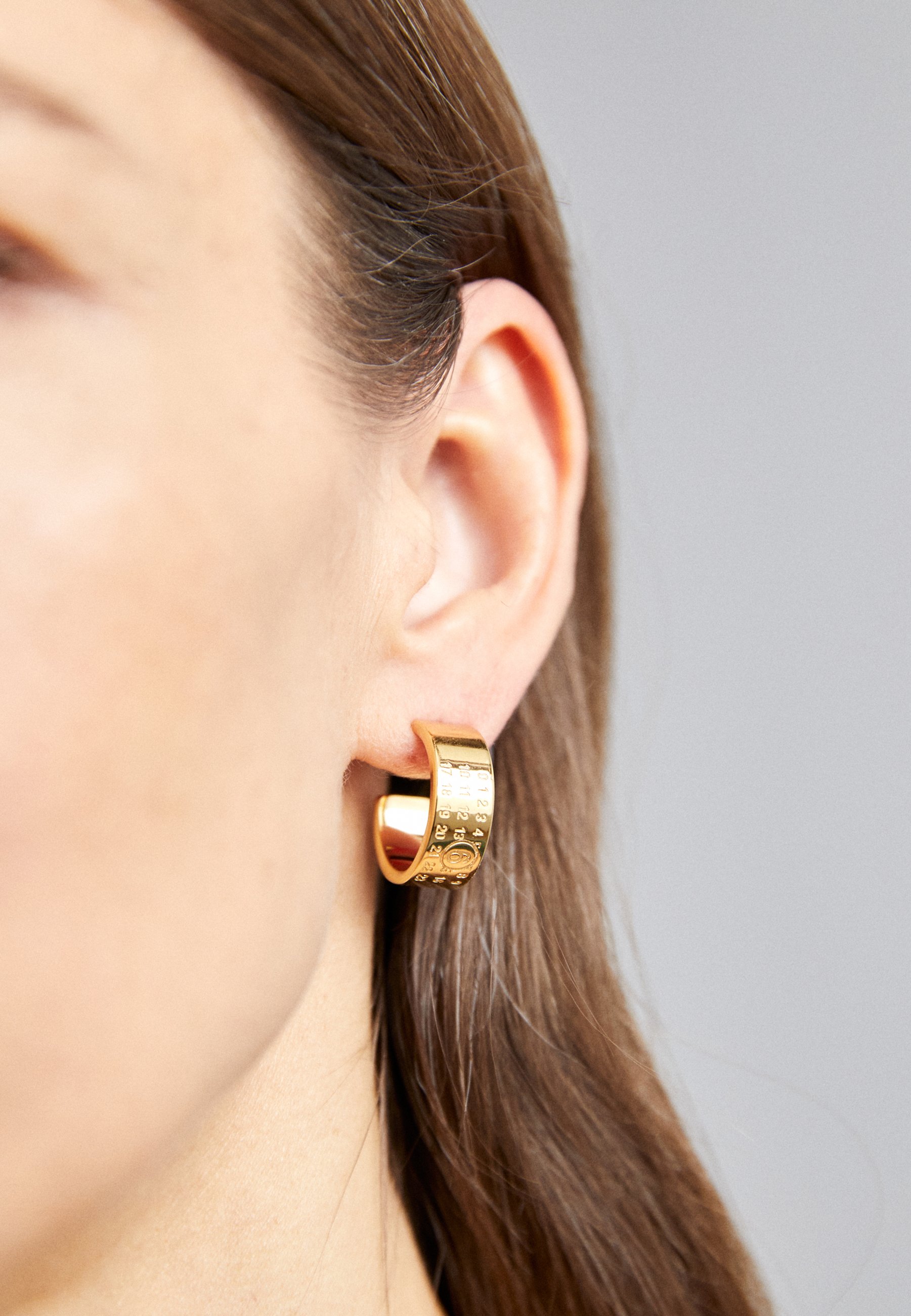 MM6 Maison Margiela EARINGS - Earrings - yellow gold