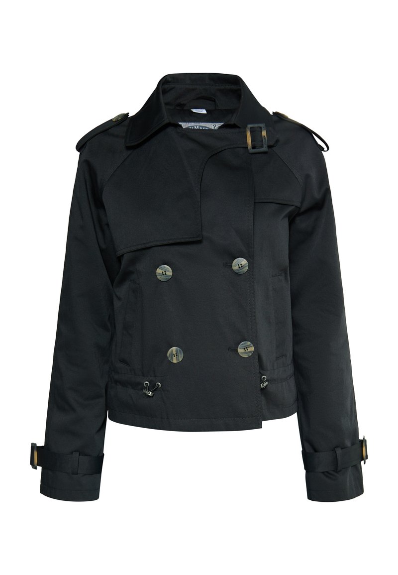 dreimaster Lichte jas zwart