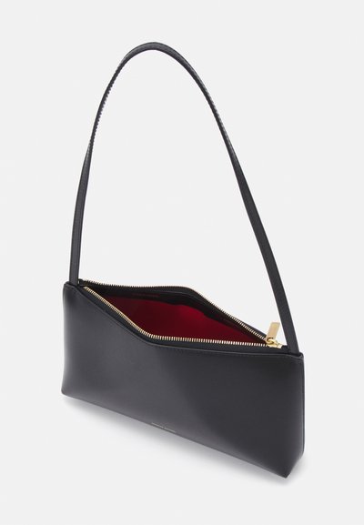 Mansur Gavriel GAIA SHOULDER BAG - Geantă de mână - black/flamma