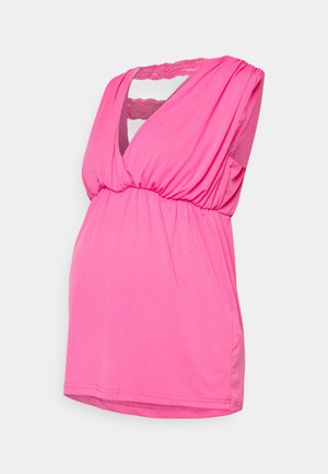 MAMALICIOUS, MLZORINA TESS TOP - Débardeur - sangria sunset