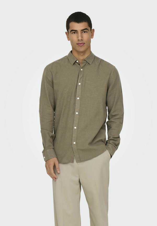 ONSCAIDEN SOLID SHIRT - Hemd - fossil