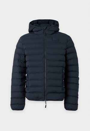 EA7 Emporio Armani, MOUNTAIN HOODED JACKET - Ελαφρύ μπουφάν - dark blue