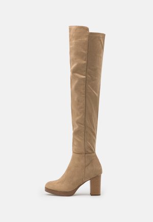 Anna Field Wide Fit by Zalando, Bottes à talons hauts - beige