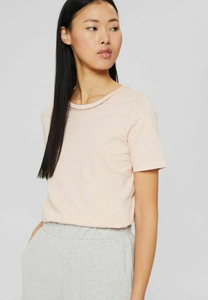 Basic T-shirt - dusty nude