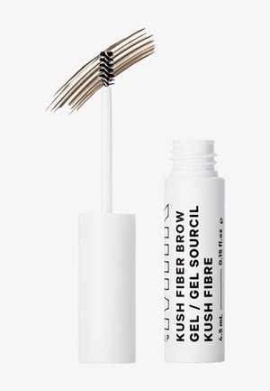 KUSH FIBER BROW GEL - Wenkbrauwgel - herb - cool very dark brown/black