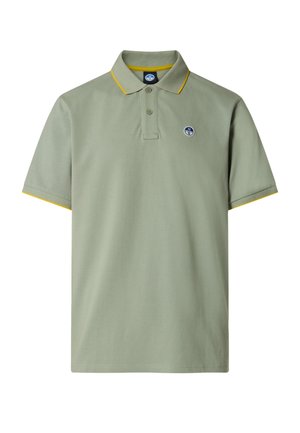 North Sails, WITH CONTRAST EDGES - Poloshirt - iceberg green