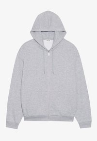 Helehall hallitega kapuutsiga särk, mis on valmistatud pehmest kangast, millel on ees tõmblukk, kaks küljetaskut ja ribaga äärised servades ja käistetes.