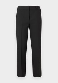 SLFRITA RIA CROPPED PANT - Auduma bikses - black