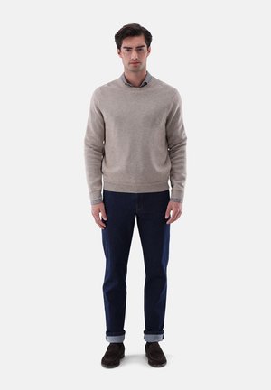Strickpullover - beige