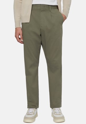 Boggi Milano STRETCH - Chino - military green