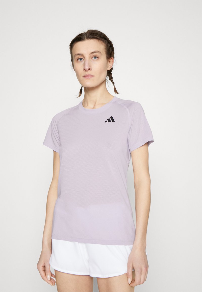 adidas Performance CLUB TEE Sports Tshirt silver dawn/light grey Zalando.co.uk