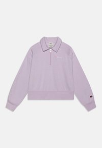 Champion ICONS HALF ZIP - Bluză polo - lilac