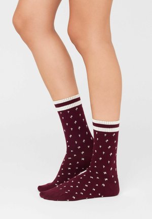 Calzedonia, GYM COLLECTION - Chaussettes - burgundy