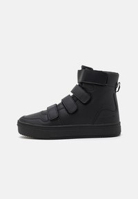 UNISEX - Høye joggesko - black