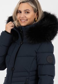 alife & kickin AMALIA A PUFFER STEPP - Cappotto invernale - marine