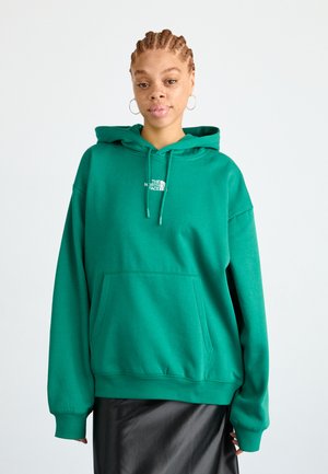 The North Face ESSENTIAL OVERSIZED HOODIE - Sudadera - evergreen