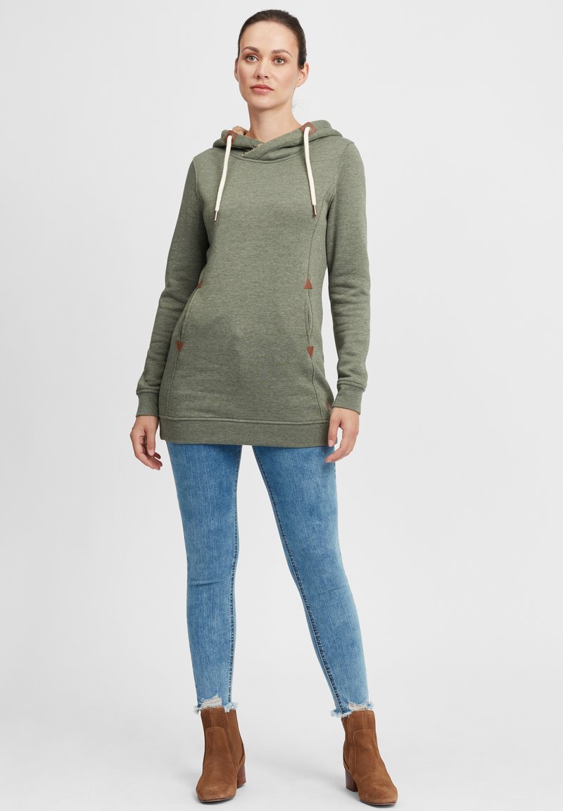Damen Sweatshirts | Oxmo OXVICKY Kapuzenpullover cli iv pi/grün - SK99621 Damen Sweatshirts | Oxmo OXVICKY Kapuzenpullover cli iv pi/grün - SK99621