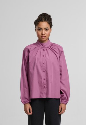 RUFFEL DETAIL - Hemdbluse - berry rose