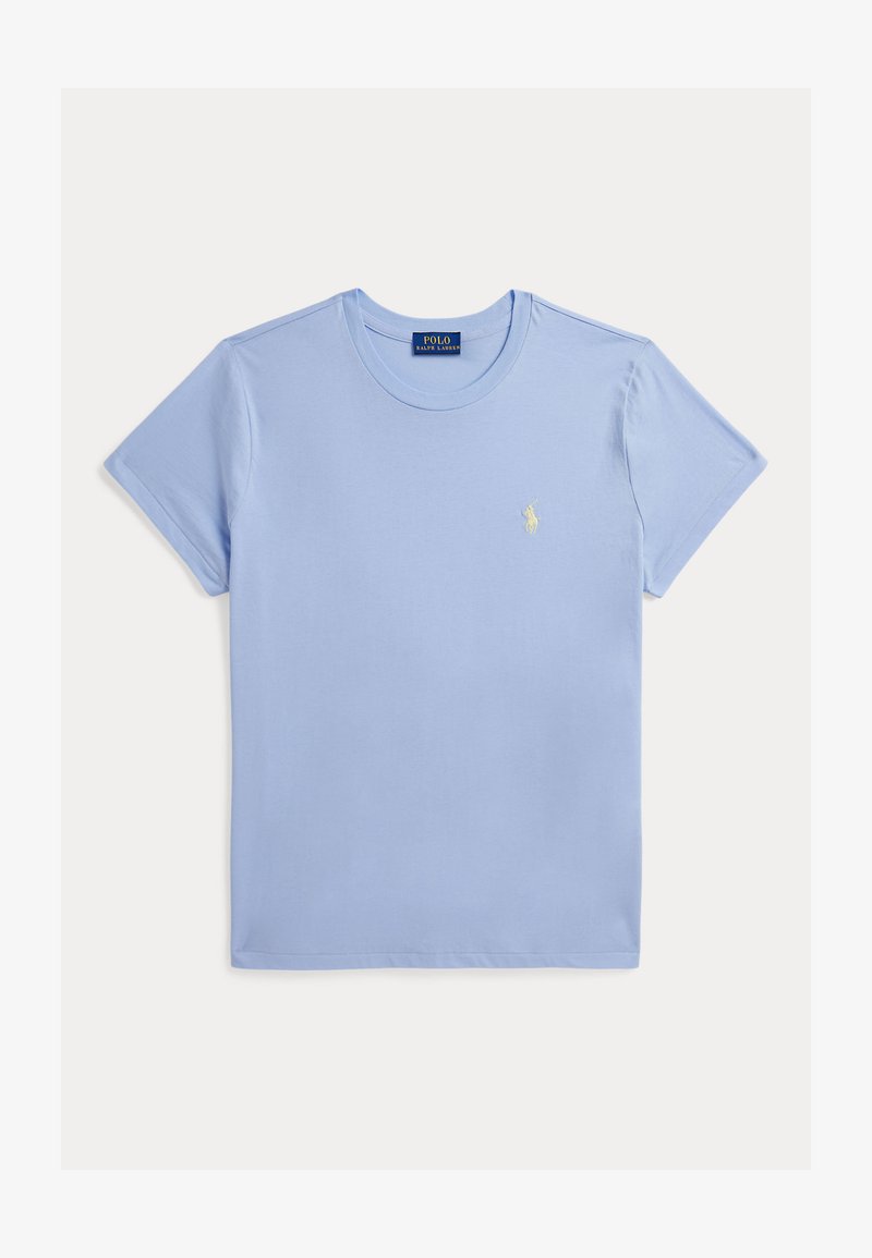Polo Ralph Lauren CLASSIC FIT COTTON JERSEY CREWNECK TEE - Basic póló - baby blue