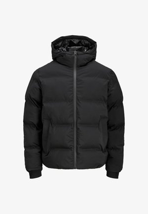 Jack & Jones, Puffer Plus Size Puffer - Vinterjakker - black