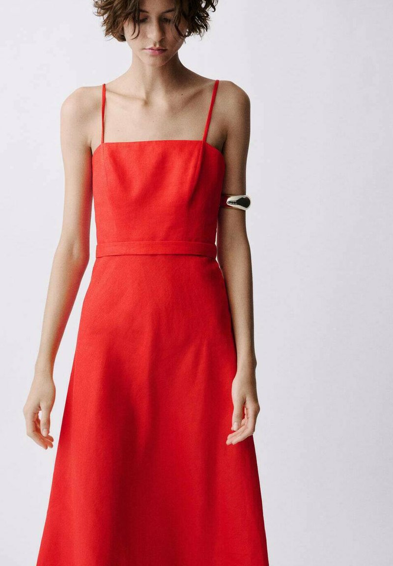 Mango NICKIE - Maxi dress - red - Zalando.ie