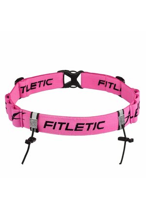 Fitletic LAUF - RACE MIT STARTNUMMERN-HALTERUNG  - Gürtel - pink