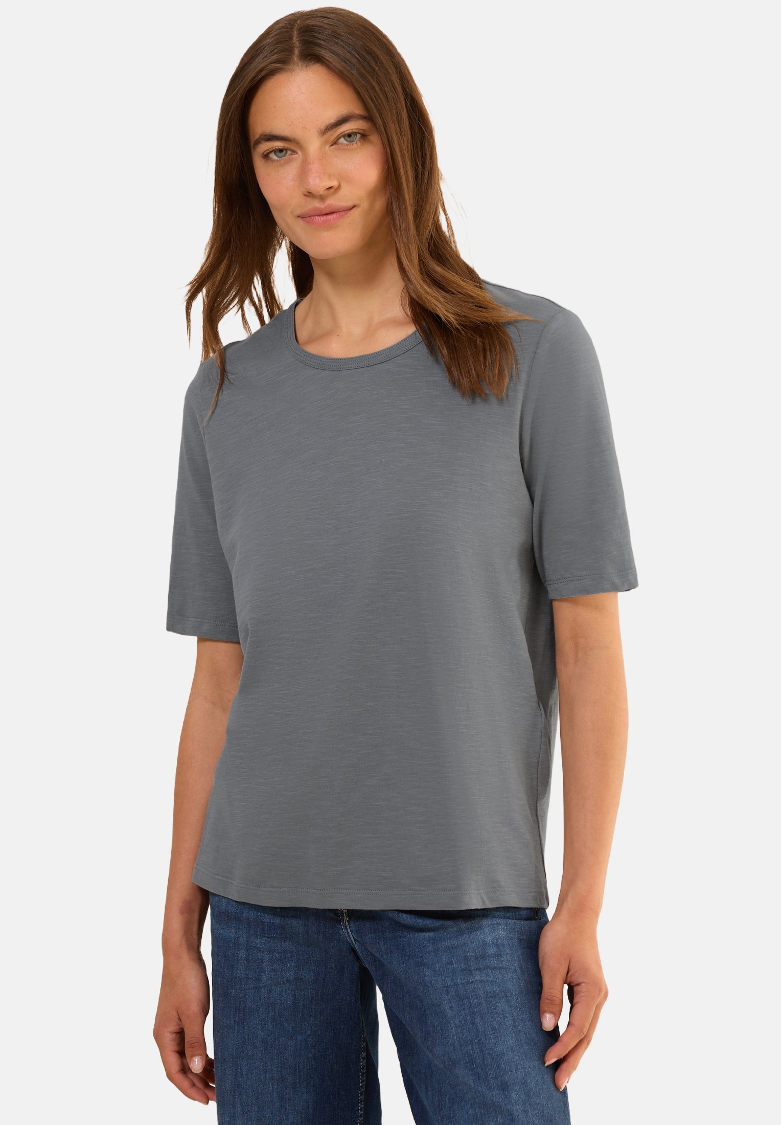 Cecil Camiseta Para Mujer De CECIL | Camiseta De Canalé Sin Mangas Para Mujer Oh52751 Roja