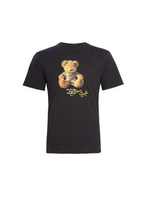 CLOSURE London TAPE TEDDY TEE - T-shirts med print - black