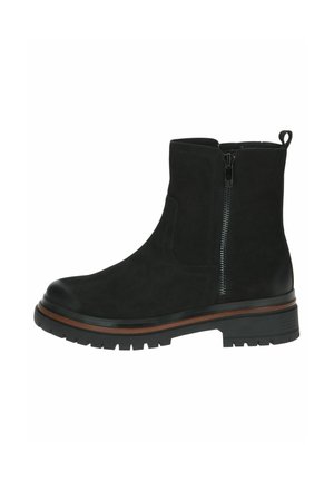 Caprice ELEGANTE-WEITE MIT CLIMOTION - Botines con plataforma - black nubuc
