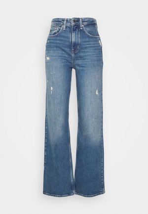 NEW ALEXXIS HIGHRISE WIDE - Kavbojke na trapez - blue denim