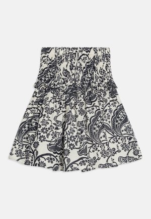 JAIPUR SKIRT - Miniskjørt - white/blue
