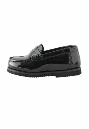 Next, REGULAR FIT - PENNY LOAFERS - Chaussons - black patent