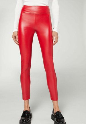 Leggings - Byxor - dark red