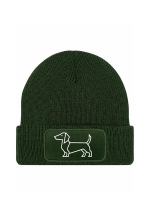 Beanie - oliv