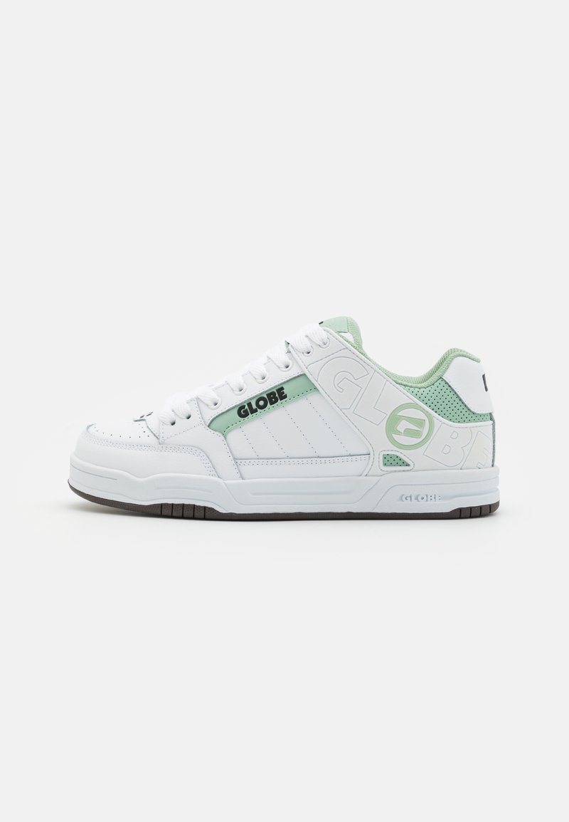 Globe TILT - Skatová obuv - white/green smu
