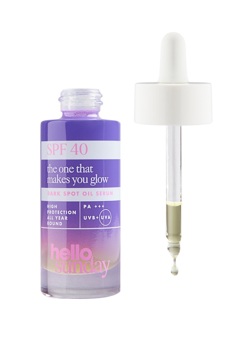 Hello Sunday - THE ONE THAT MAKES YOU GLOW - DARK SPOT SERUM SPF 40 - Serum, Ampliar