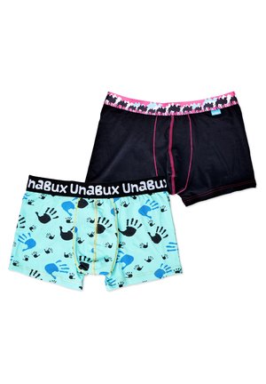Unabux 2-PACK CAMEL CARAVANE MIX - Kurze Boxershorts - turquoise